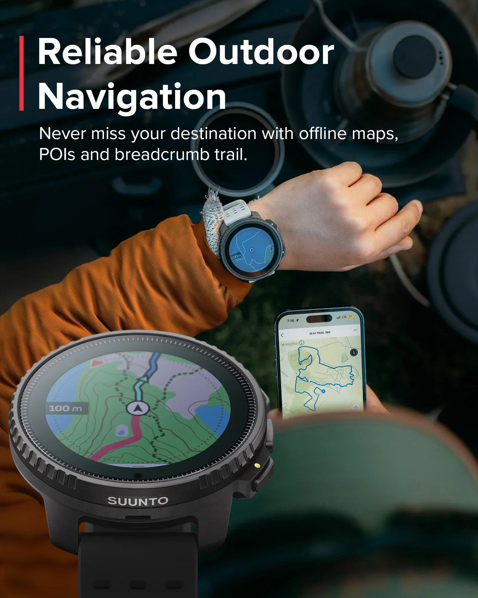 Suunto Vertical Solar All Black - SUUNTO US
