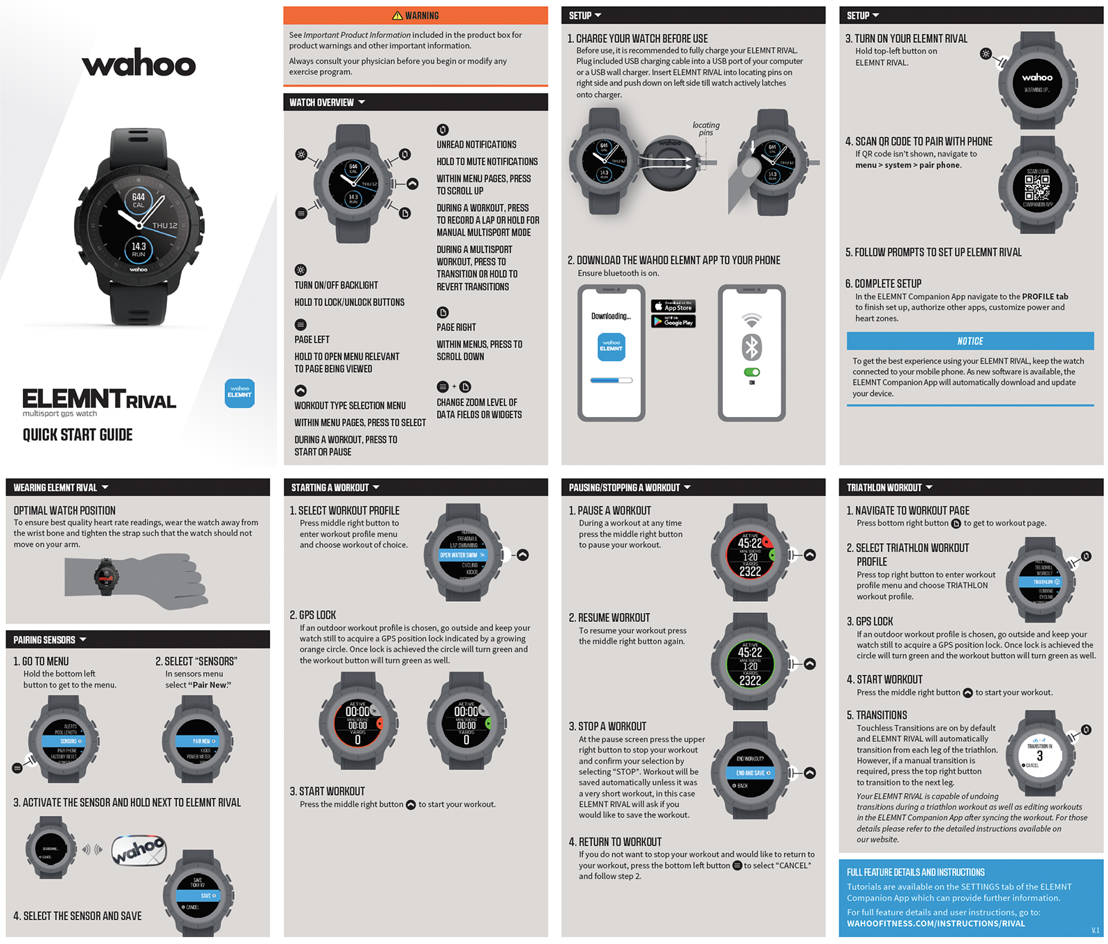 Wahoo ELEMNT Rival